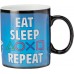Чашка PlayStation Mug Eat Sleep Repeat Heat Change (Abystyle, 320 ml), ,